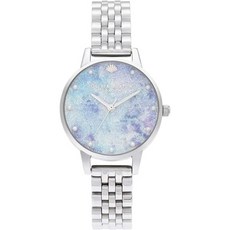 OLIVIA BURTON 올리비아 버튼 (OLIVIA ) OB16US43 Under the sea 여성용 腕시계 펄 딥シー 스테인리스브레이슬릿 실버 midi 30mm 23559