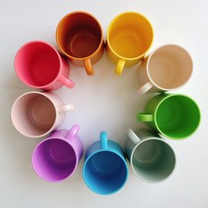 네스틱 유아물컵 어린이집물컵 아기양치컵, 브라운