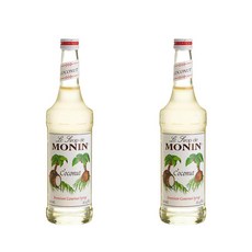 (미국직배) 모닌 프리미엄 코코넛 플레이버링 시럽 750ml 2개 Monin 750 mL Premium Coconut Flavoring Syrup