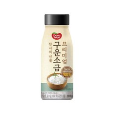 동원 천사의 선물 프리미엄 구운소금, 210g, 1개
