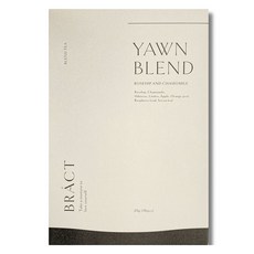 Bract Yawn玫瑰果洋甘菊複方茶, 1個, 10片, 2g