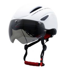 무스탕 성인 남녀 고글 렌즈 탈부착 자전거 헬멧 안경 착용 가능 인라인 스케이트보드 킥보드 싸이클 바이크 라이딩 산악 통풍 안전모 헬맷, 화이트, 1개