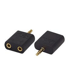 Antlion Audio 3.5mm Y 어댑터 - 단일 오디오 잭이 있는 장치용 헤드폰/마이크 어댑터 (게임 콘솔 컨트롤러 PC 태블릿 등), Antlion Audio 3.5mm Y 어댑터 단일 오