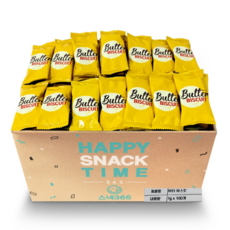 덕부아 버터 비스킷 대용량 과자, 100개, 7g