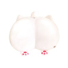 기프트앤돌 대형 모찌모찌 위도그 시바 허스키 백구 강아지 엉덩이쿠션 45cm, 1개
