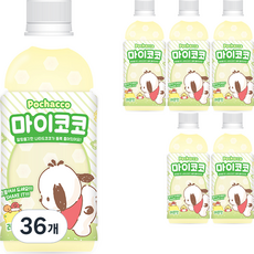 포차코 산리오 마이코코 레몬맛, 340ml, 36개