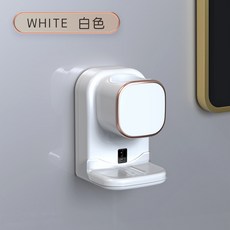 【無品牌】-全自動智能感應擠牙膏衛生間壁掛免打孔懶人電動擠牙膏感應器, 1個, 珍珠白:無尺寸