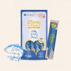 네츄럴코어 메리츄 참치 엘라이신 고양이간식 오메가3, 참치+새우