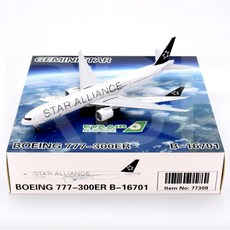 Geministar 1:400 EVA 777-300ER 飛機模型 B-16701 77309, 1個