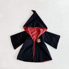 兒童哈利波特葛萊分多 cosplay 魔法披風, 哈利袍子80cm, 1個