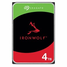 SEAGATE 希捷 IronWolf 4TB 3.5吋 NAS內接硬碟, 1個
