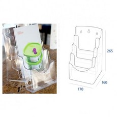 카다로그꽂이 A5 4단 7155stu1+7ywe