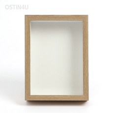 B 5x7 입체관액자 드라이플라워액자 입체액자