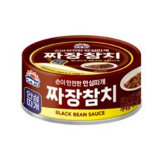 사조 짜장 참치, 24개, 100g