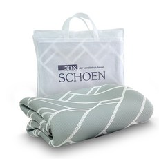SCHOEN Chechen Cool Mat 3D Mash Mat 透氣夏季床墊 Air Mash, 新鮮灰色 SS
