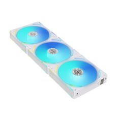 小白的生活工場*LIAN LI 聯力 UNI FAN ARGB 積木風扇 AL120 V2 (3顆裝), 白色, 1個
