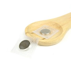 JSTrading (2개) 네오디뮴 원형 자석단추 (가방 모피 밍크 목도리 단추), 20mm, 1세트