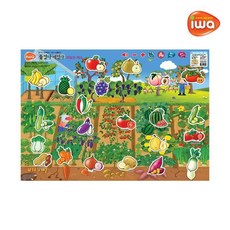 아이와붙였다떼었다/과일채소, 1개