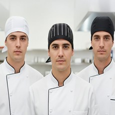 핫세언니 주방모자 요리사모자, 줄무늬