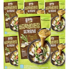 풀무원 바지락냉이된장찌개양념 130g 6개