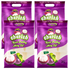 Cherish 망고스틴 푸딩 젤리, 4개, 405g