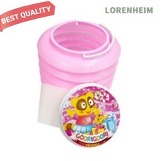 로렌하임 자바라물통 분홍 접이식 미술용 야외용 5개입 휴대용물통