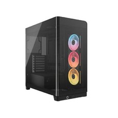 코르세아 CORSAIR FRAME 4500X LX-R RGB iCUE LINK Panoramic Glass Mid-Tower Black CC-9011316-WW