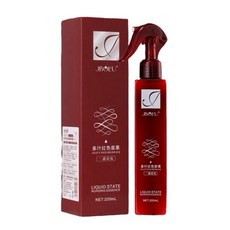 JBOLU多汁紅色漿果護髮精華液，深層滋養修護毛躁，保濕柔順噴霧式設計, 1個, 220ml