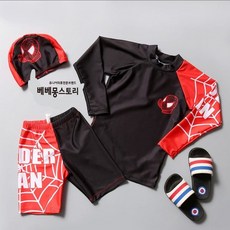 베베몽스토리 스파이더맨래쉬가드3종(2color)