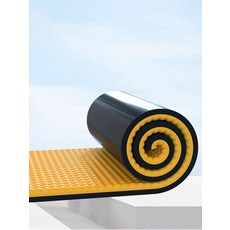 천장 방음 스펀지 시공 블랙 스티커 접착식 흡음재 오렌지 [업그레이드] 5cm 2중