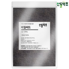 산들약초 인도산 바질씨드 (바질시드 바질씨앗 허브 씨앗 basilseed), 1개