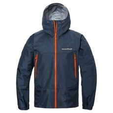 mont-bell RAIN TREKKER 雨中舞者雨衣 防風抗水透氣外套, 1個, M
