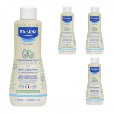 무스텔라 젠틀 샴푸, 500ml, 4개