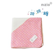 nizio 跳跳糖四層紗浴包巾, 粉紅, 1個