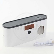 님아 블랙 무선 칫솔소독기 무타공칫솔정리기