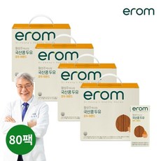 이롬 황성주 박사의 국산콩 두유 호두아몬드, 190ml, 80개