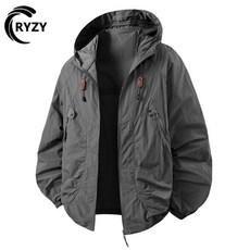 RYZY 防曬外套 UPF50 皮膚衣 輕薄透氣, 水泥灰【UPF50+】,L【60-67.5KG】