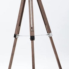 레트로 삼각대 망원경 망원경 위스키 장식품 빈티지 바 쇼룸, 1개, F. 대형 빈티지 목재 철제 프레임 램프