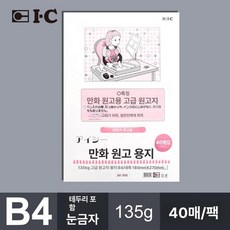 해피 스크린톤 샤인트레싱지 만화용 A4 스크린, 1L, B4 프레임 자 포함 135g