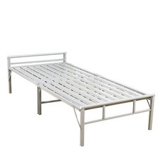 자취 싱글 침대 퀸 프레임 조립 침대프레임 메탈 철제 침대틀 DIY, 75cm