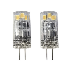 오스람 기존 할로겐 20W G4 대체 LED 핀 12V 1.8W, 전구색, 2개