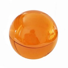 탱탱볼 지구공 구멍공 실리콘볼 스펀지공 스퀴즈볼 고무공, 70mm, amber