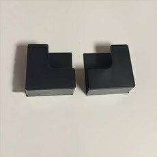 2개 벽걸이형 체중계 보관 스탠드-헤비듀티 접착식 공간 절약형 선반 스마트/무료 체지방 측정기와 호환, 01 black 2pcs