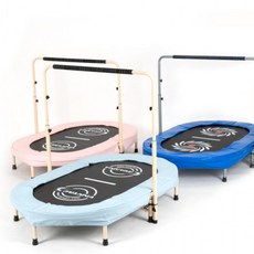 접이식 타원형 손잡이 에어바운스 트램폴린 점핑 2인용, 상세페이지 참조