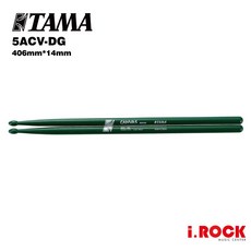 TAMA CANVAS系列 5A 鼓棒 綠色 橡木 5ACV-DG, 1個