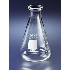 Pyrex 250mL 좁은 입구 삼각 플라스크 튼튼한 림 Ea