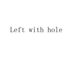 자동 왼쪽 오른쪽 윙 미러 하우징 트림 프레임, 1개, 6. Left with hole