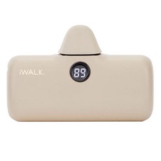 iWALK 口袋充電寶Pro閃充行動電源 for Type-C（無支架款) 奶茶色 DBL5000PC DBL5000PC 奶茶色 1個