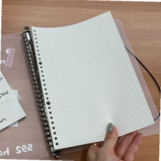 바인더 반투명 모눈노트 B5바인더 B5 59000EA 1EA, 본상품