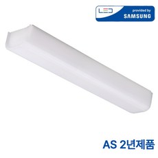 삼성 LED 뉴심플 방습등 욕실등 화장실등 조명 플리커프리 20W AS 2년, 화이트